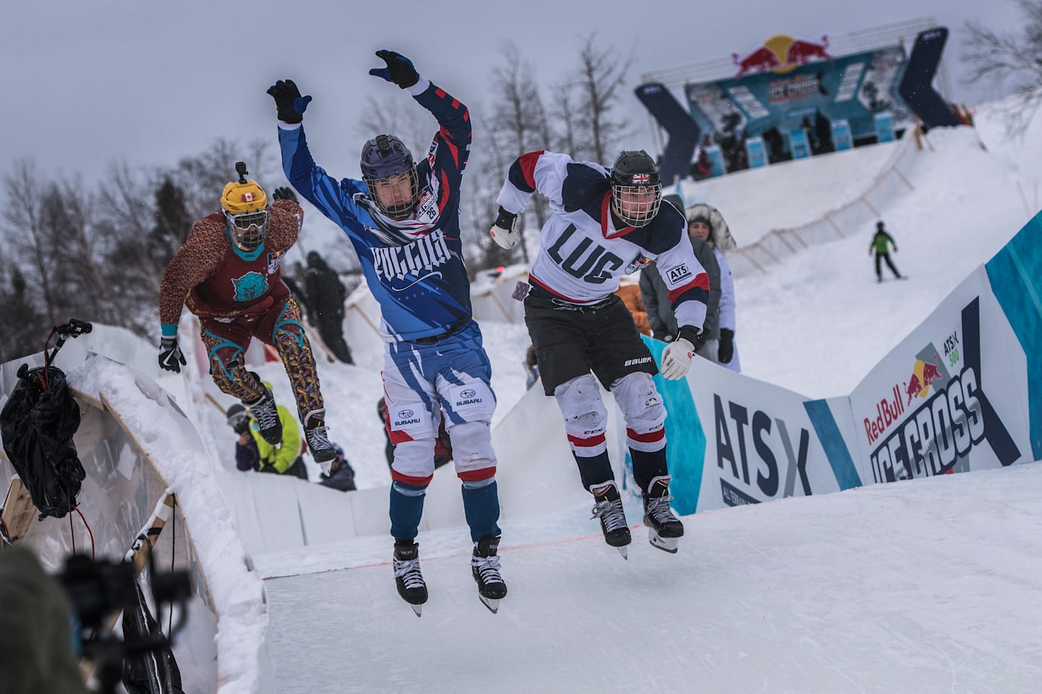 Red Bull Ice Cross 2020 Mont du Lac highlights video