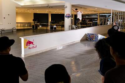 Julian Christianson en la Red Bull Terminal Takeover el 13 de abril de 2023