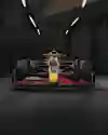 Digital render of the new Red Bull Racing RB21 which will race in the 2025 F1 season.
