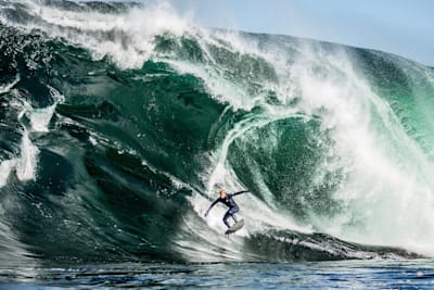 Foto que amamos: Mick Fanning em Shipstern Bluff