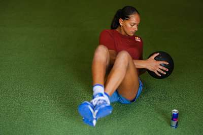 Olivia Babcock training 