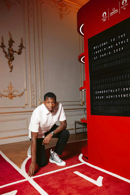 Erriyon Knighton has admitted he loves to travel.