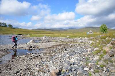 The walk to Ben Alder is definitely worth it