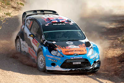 Andersson's sole WRC victory came in unusual circumstances