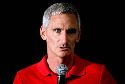 Allan Peiper in his early years as sports director