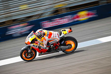 En 2013, Márquez ganó las tres carreras americanas de MotoGP.