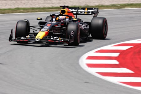 Max Verstappen of Oracle Red Bull Racing at the Spanish Grand Prix on June 4, 2023.