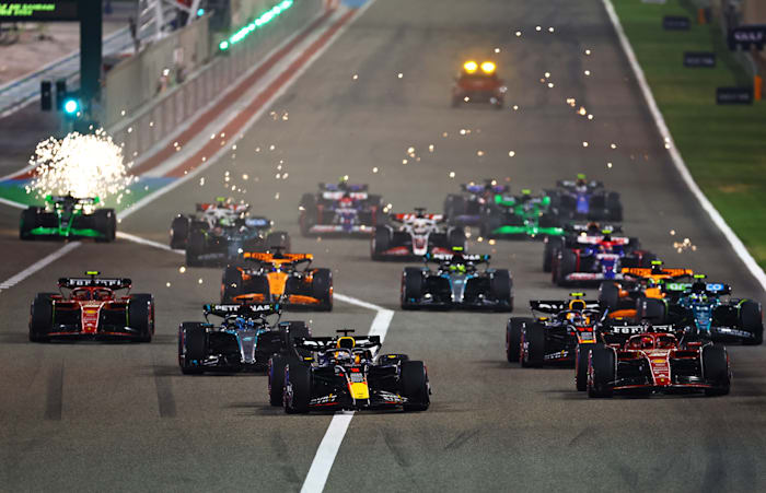 Max Verstappen de Oracle Red Bull Racing en el Gran Premio de Baréin el 2 de marzo de 2024.