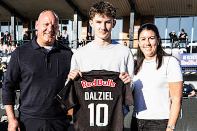 Jake Dalziel unveiled as a Senior Academy signing for Newcastle Red Bulls