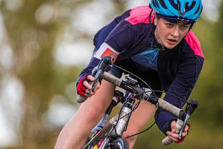 Participant competes during Red Bull Timelaps in Windsor Great Park, London UK, on October 28, 2017.