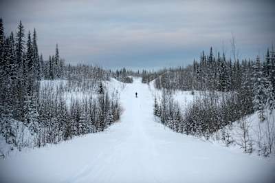 Ein Teilnehmer beim MONTANE®-Yukon-Arctic Ultra
