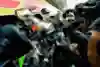 Max Verstappen celebrates after winning his first race in Formula One at the Spanish Grand Prix in 2016. 