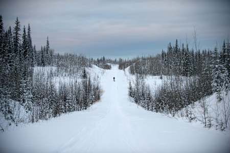 Ein Teilnehmer beim MONTANE®-Yukon-Arctic Ultra