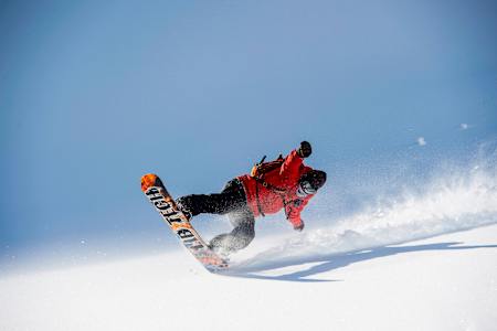 Eric Jackson performs a nose butter during filming of The Book of John J