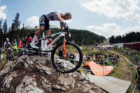 Mathieu van der Poel in Lenzerheide, Switzerland