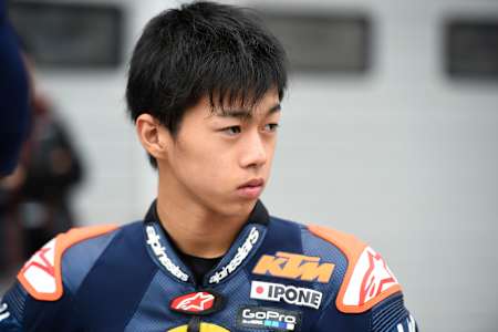 Ai Ogura in the pit of Rookies Cup 2016