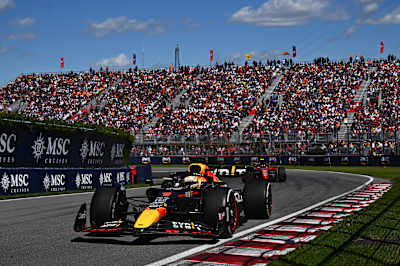 Max Verstappen of Oracle Red Bull Racing at the Canadian Grand Prix on June 19, 2022.
