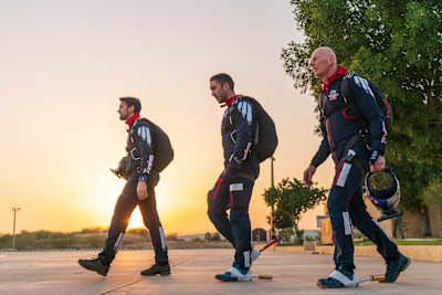Paul, Stefan and Florian - HSV Red Bull Salzburg
