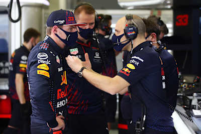 Max And His Engineers Chat In The Garage
