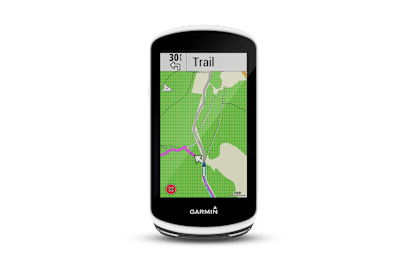 The Garmin Edge 1030 offroad computer.
