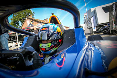 Yuto Nomura in his French Formula 4 car - 2022