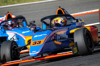 Souta Arao racing French F4 in Spa 2022