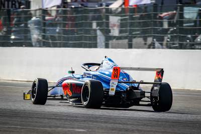 Souta Arao racing to the podium at French F4 - Spa 2022