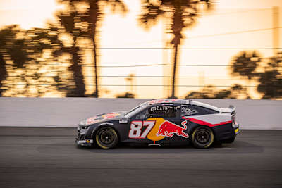 Connor Zilisch on a track