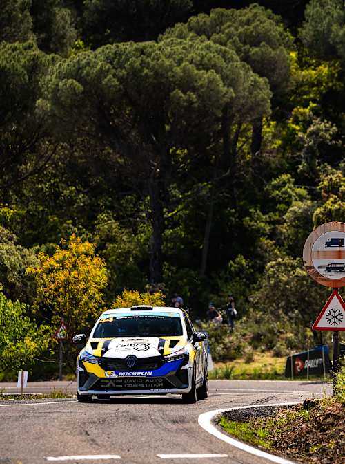 Lucas Zielinski impressed on his first full day of ERC3 action