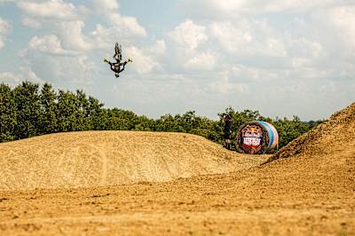 Axell Hodges riding at Red Bull Imagination 2021 in Fort Scott, Kansas