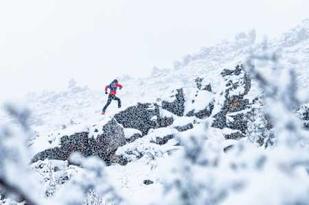 Ryan Sandes seen during a winter mission in Matroosberg Reserve, Cape Town, South Africa on June 11, 2020. 