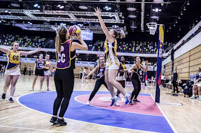 On receiving the ball, a player must release it within three seconds