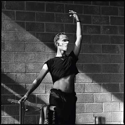 Dancer Andre Kamienski poses.
