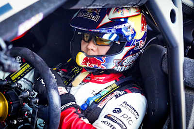 Katsuta was frustrated by a loss of feeling in his car