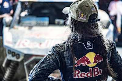 Cristina Gutiérrez durante la 3ra etapa del Andalucía Rally en Sevilla, España, el 22 de octubre de 2022