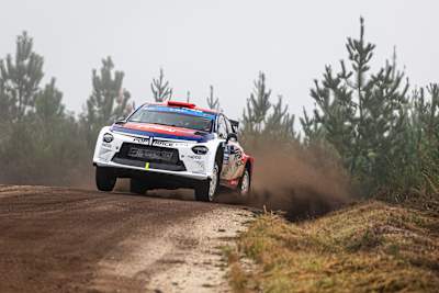 Pablo Sarrazin claimed his maiden ERC3 podium on Sunday