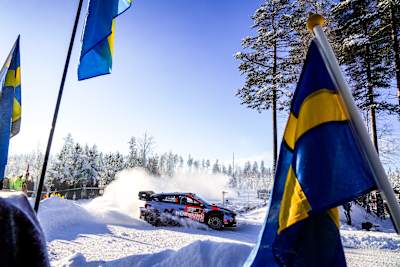 Lappi and co-driver Enni Mälkönen remained Hyundai's top performers