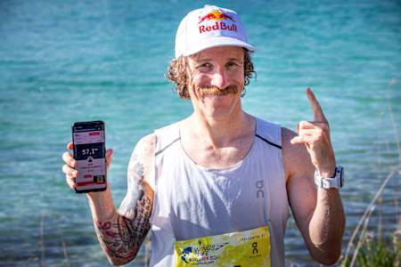 Florian Neuschwander at the Wings for Life World Run 2021, Germany.