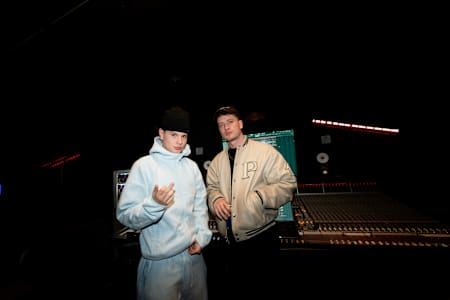 benno! und Jumpa in den Red Bull Music Studios Berlin