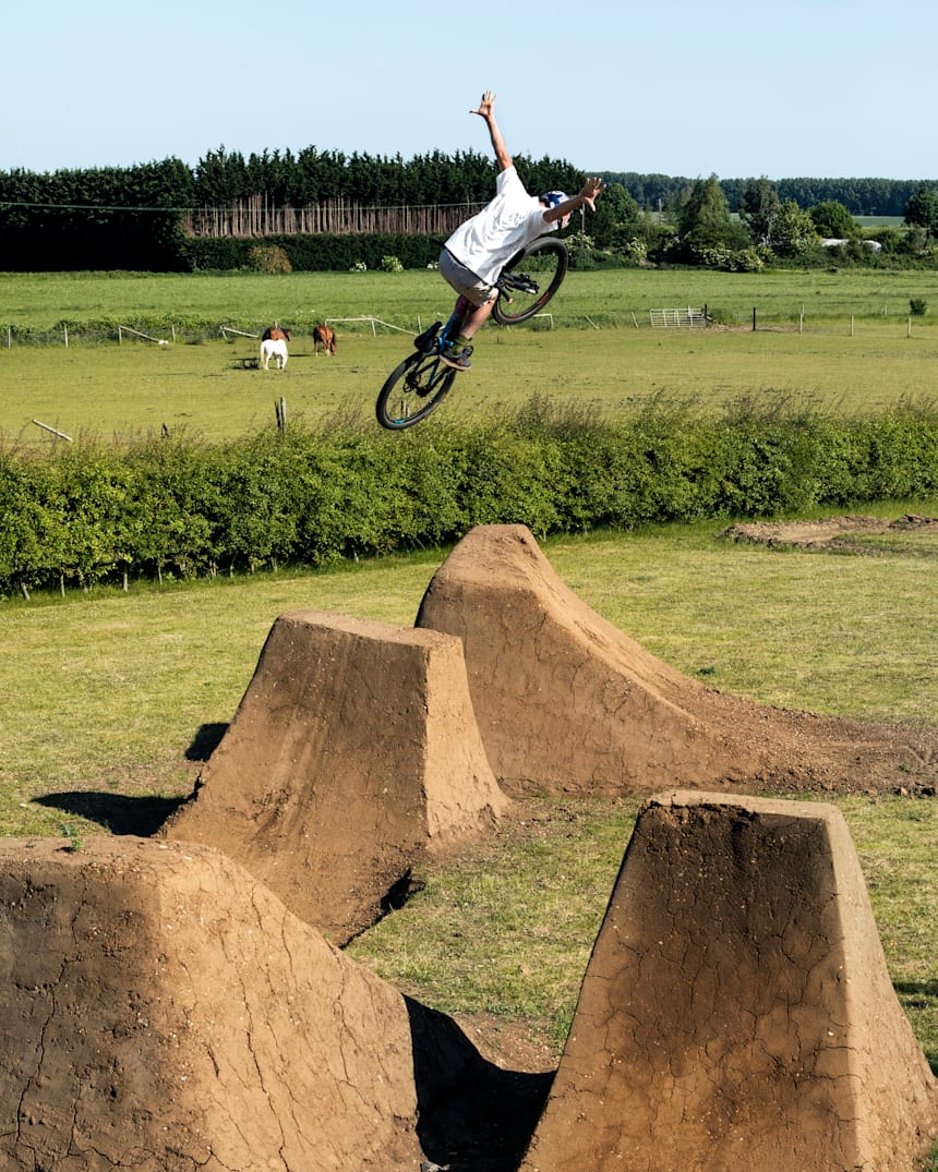 backyard bike jumps