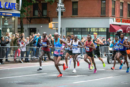 Kamworor logró su primer triunfo en un maratón