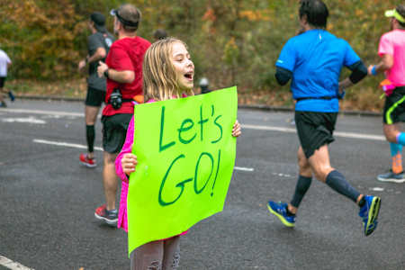 Desde pequeños los neoyorquinos aman su carrera