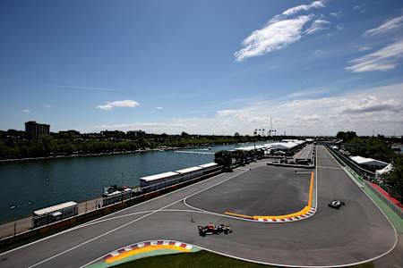 Stunning views from the Montreal circuit