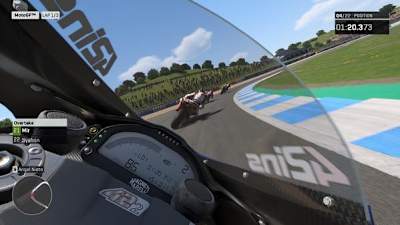 A promotional shot of MotoGP 19,