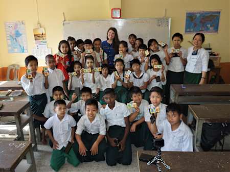 5. třída ode mě dostala „Člověče nezlob se“