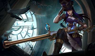 Caitlyn in League of Legends.