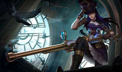 Caitlyn in League of Legends.