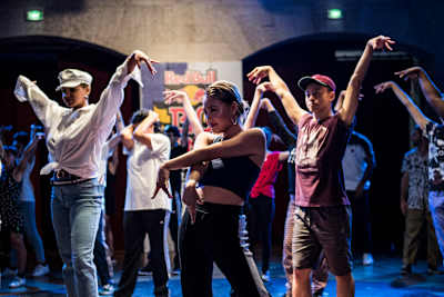 Ibuki & Yumeki Waacking Workshop at the Red Bull BC One Camp France in 2018