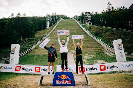 The 4titude winners: Alexander Brandner, Jakob Mayer and Matjaz Miklosa