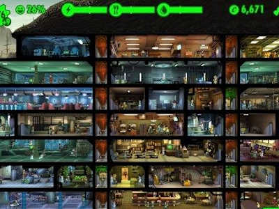 Screenshot di Fallout Shelter